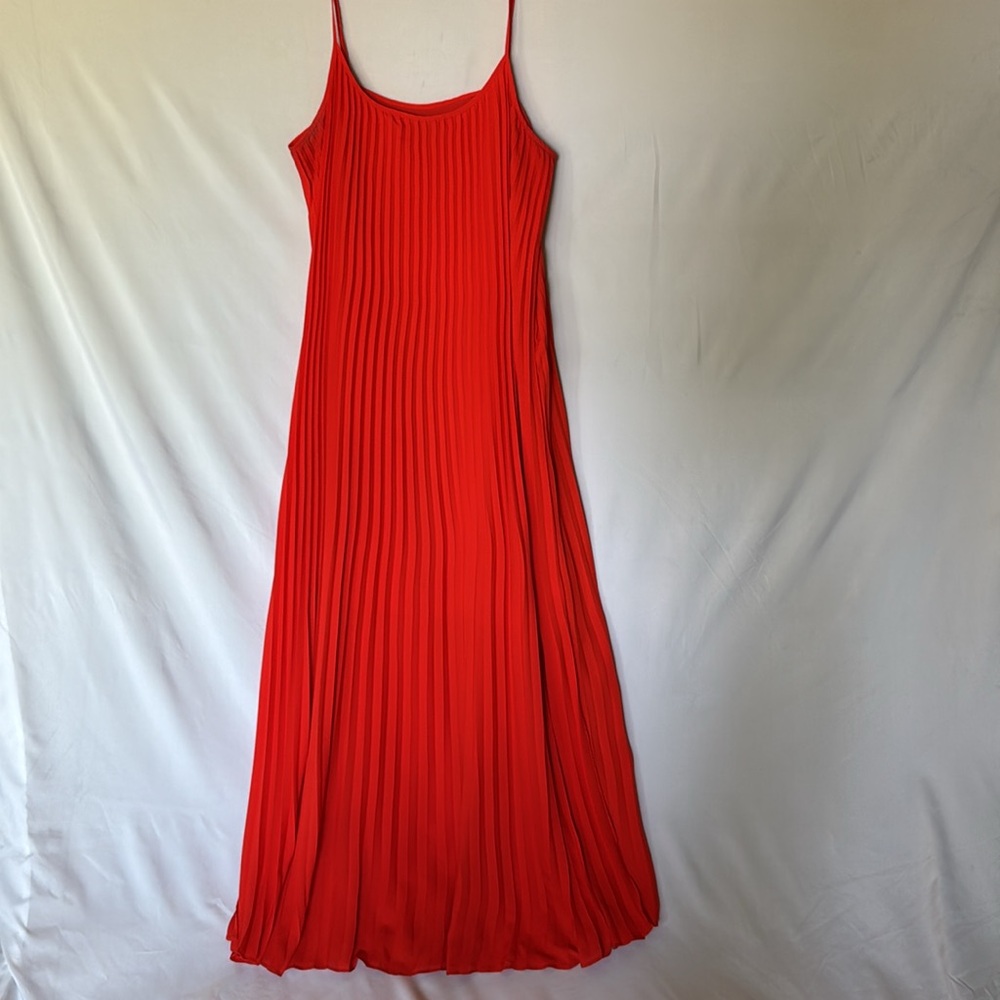 Banana Republic Pleated Maxi Dress